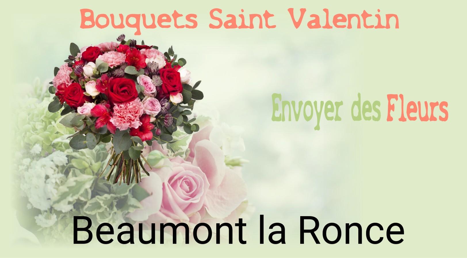 Roses de Saint-Valentin livrées à Beaumont-la-Ronce